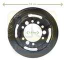 Polia Da Bomba D'Água Do Motor 836355025 Valtra