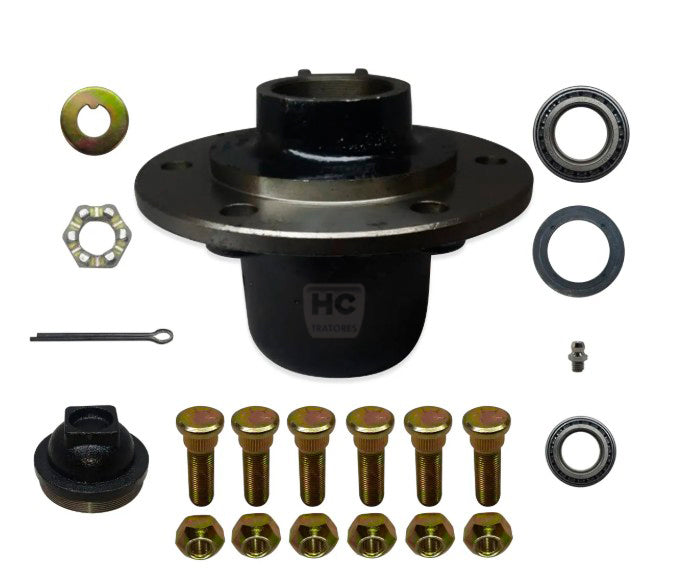 Cubo Dianteiro Trator Ford 5600/5610/6600/6610/7610/7810/7630/7830/8030/4630/5030/5630/6630 - Completo 383136